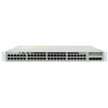 Мережевий комутатор Cisco C9200L-48T-4G-E: Порти только Gigabit Ethernet (10/100/1000)