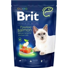 Сухой корм Brit Premium by Nature Cat Sterilized Salmon для стерилизованных кошек и кастрированных котов с лососем 1.5 кг (8595602553174): Тип Сухой корм