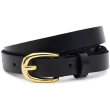 Жіночий ремінь Borsa Leather чорний (100v1genw45-black): Стать Женский