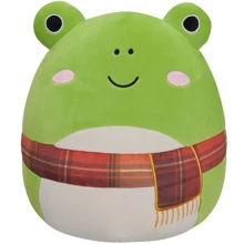 Мягкая игрушка Squishmallows – Жабка Венди в шарфе 30 см (SQCR04157): Тип дикие животные