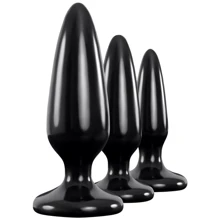 Набор анальных пробок Pleasure Plug 3pc Trainer Kit: Для кого Унисекс