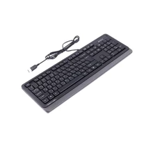 Клавіатура A4Tech FKS10 USB Grey: Підключення проводное