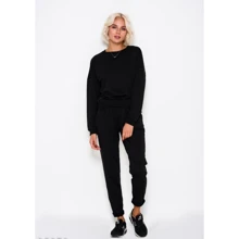 Спортивний костюм ISSA PLUS 10151 50 чорний: Сезон Демісезон