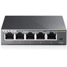 Мережевий комутатор TP-LINK TL-SG105E: Порти тільки Gigabit Ethernet (10/100/1000)