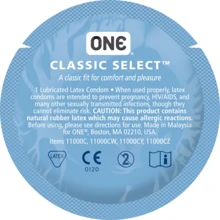 Презерватив ONE Classic Select: Тип Классические