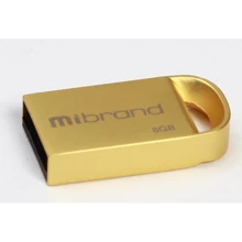 USB-флешка Mibrand 8GB lynx Gold USB 2.0 (MI2.0/LY8M2G): Стандарт USB USB 2.0
