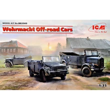 Позашляховики ICM Вермахта (Kfz.1, Horch 108 Typ 40, L1500A): Виробник ICM