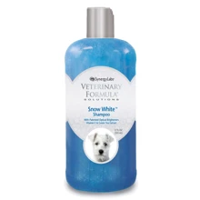 Шампунь Veterinary Formula Snow White Shampoo для собак и кошек со светлой шерстью, с витамином Е и экстрактом зеленого чая, 503 мл: Тип средства Шампуни