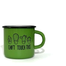 Чашка PAPAdesign Cant touch this зелений: Виробник PAPAdesign