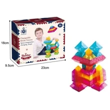 Логичный конструктор Nocky Геометрические фигурки 30 деталей (8218 A): undefined undefined