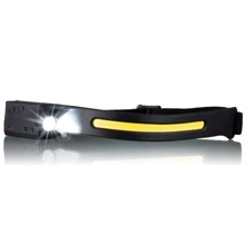 Фонарь туристический National Geographic Iluminos Stripe 300 lm + 90 Lm USB Rechargeable (9082600): Тип Налобный
