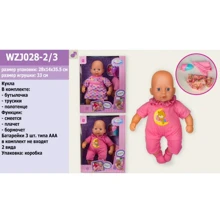 Пупс Warm Baby WZJ028-2/3 с аксессуарами 2 вида: Производитель Warm Baby
