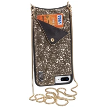 Чохол для iPhone BeCover Glitter Wallet Gold for iPhone 8 Plus/iPhone 7 Plus/6s Plus (703610): Колір золотий