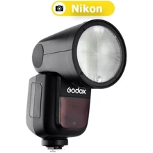 Фотоспалах Godox V1N Nikon: Тип спалаху зовнішня