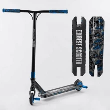 Самокат трюковый Best Scooter черно-синий (BS-77566): Количество колес 2