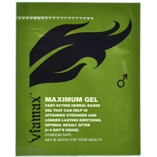 Гель для улучшения эрекции Viamax Maximum gel 2 мл: Форма выпуска Гель
