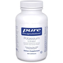 Pure Encapsulations Potassium Citrate 180 caps (PE-01115): Тип Калий