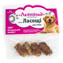 Лакомство для собак Леопольд Рулетики с мясом индейки сушеные 100 г х 4 шт. (4820185492188): Производитель Леопольд