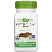 Nature's Way, Cat's Claw Bark, 1,455 mg, 100 Vegan Capsules (NWY11450): Форма выпуска Капсулы