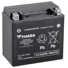 Мотоциклетный аккумулятор 12В Yuasa YTX14L-BS: undefined undefined