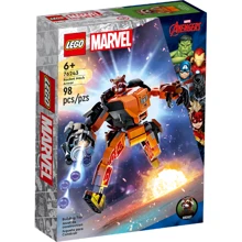Конструктор LEGO Rocket Mech Робоброня Єнота Ракети (76243): Серія Super Heroes