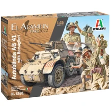 Модель Italeri Бронеавтомобиль Autoblinda AB 41 со стрелками итальянской армии Bersaglieri (IT6591): Производитель ITALERI