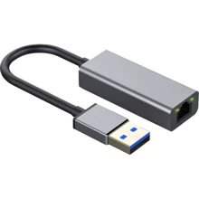 Адаптер Dynamode Adapter USB to RJ45 Black (DM-AD-GLAN): Інтерфейс підключення USB 3.0