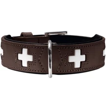 Ошейник круглый Hunter Softie Alu-Strong кожаный S-М 26 мм 35-40 см коричневый (4016739428271): Производитель Hunter