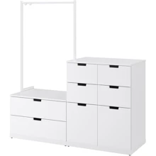 Комод ІКЕА NORDLI 160х169 см (692.953.49): undefined undefined