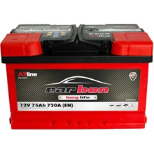 CARBON 75 Ah / 12V CARBON sb_ніз (0) Euro (CRB75-00L): Ємність, Ач 75