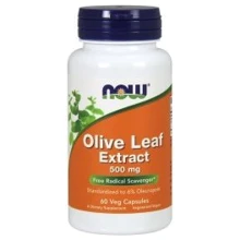NOW Foods Olive Leaf 500 mg 60 caps (Листья оливы): Форма выпуска Капсулы