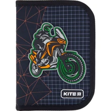 Пенал з наповненням Kite Education Motocross K21-622H-2, 1 відділення, 2 одвороту: Рік випуску колекції 2021