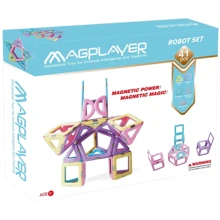 Конструктор Magplayer магнитный набор 41 эл. (MPH2-41): Количество деталей, шт. 41