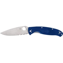 Нож Spyderco Resilience FRN, S35VN, полусеррейтор blue (87.15.25): Тип ножа Складной
