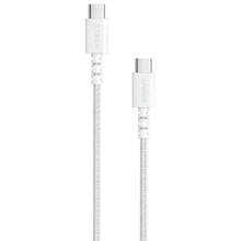 Кабель ANKER Cable USB-C to USB-C 2.0 Powerline Select+ 1.8m White (A8033H21): Тип USB-C - USB-C