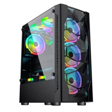 Корпус 1stPlayer D4-4R1-BK: Форм-фактор материнской платы ATX/MicroATX