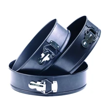 Набор разъемных форм Con Brio Pfluon 22х7; 24х7; 26х7 см (531-CB): Крышка Нет