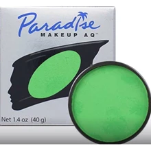 Mehron Paradise, Amazon Green Профессиональный аквагрим (Яркий зеленый) 40 g: undefined undefined