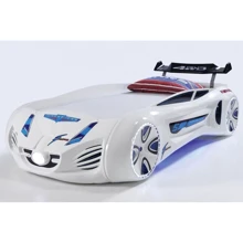 Детская кровать машина Fantasy Tesla Star белая : Тип классическая