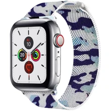 Аксесуар для Watch Fashion Milanese Loop Camouflage Blue для Apple Watch 42/44/45/49mm: Виробник Fashion