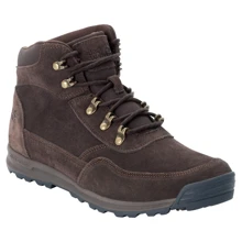 Ботинки Jack Wolfskin Hikestar Mid M 4049281-5311 39.5 коричневые натуральный нубук демисезон: undefined undefined