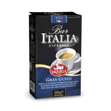Кофе молотый Saquella Bar Italia Gran Gusto 250 г (8002650001378): Вид напитка кофе молотый