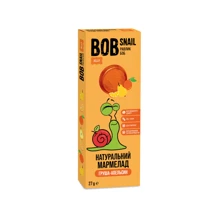 Натуральный фруктовый мармелад Bob Snail груша-апельсин 27г: Тип Мармелад