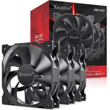 Кулер Zezzio ZA-120 3-Pack: Уровень шума, dB 22
