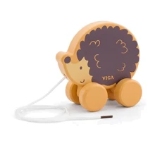 Дерев'яна каталка Viga Toys PolarB Їжачок (44003): Тип каталка