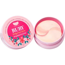 Koelf Ruby Bulgarian Rose Eye Patch Гидрогелевые патчи для глаз с рубином 60 шт.: Назначение Увлажнение
