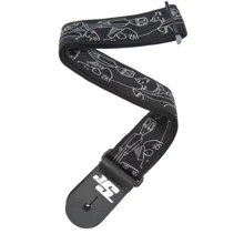 Ремень гитарный PLANET WAVES PW50JS05 Joe Satriani Guitar Strap Silver Sketches: Производитель PLANET WAVES