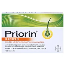Priorin Bayer Пріорін від випадіння волосся 120 капсул (блістери без коробки): Форма випуску Капсулы