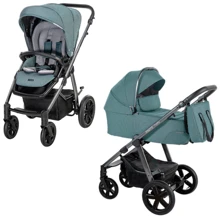 Універсальна коляска 2 в 1 Espiro Husky XL 2022 (205 Turquoise): Тип коляски Универсальная коляска (2-в-1)