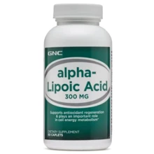 GNC Alpha-Lipoic Acid Альфа ліпоєва кислота 300 мг 60 капсул: Вид Неферментные